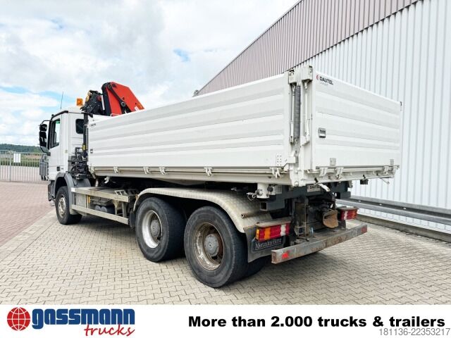 Kiepwagen Mercedes-Benz Actros 2644 LK 6x4, Dautel Wechselsystem, Kran