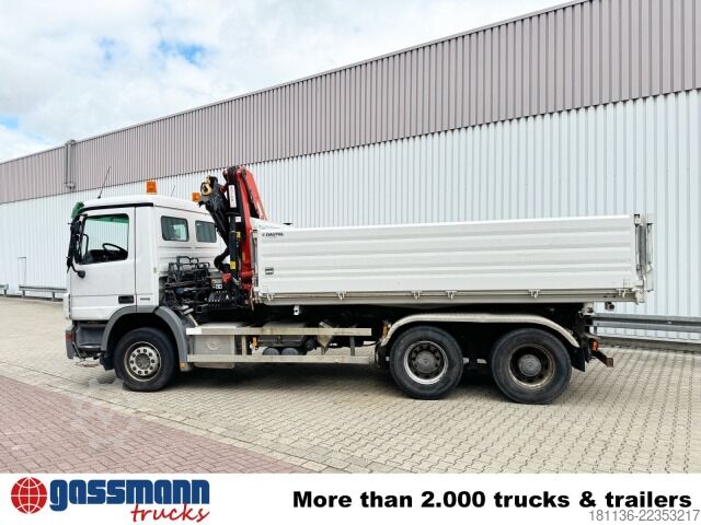 Kiepwagen Mercedes-Benz Actros 2644 LK 6x4, Dautel Wechselsystem, Kran
