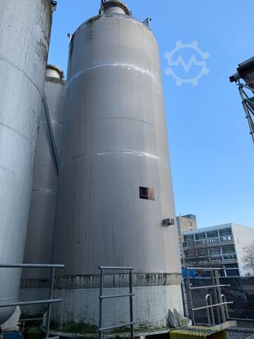 27000 liters vakuumsäker lagringstank tillverkad av V4A  