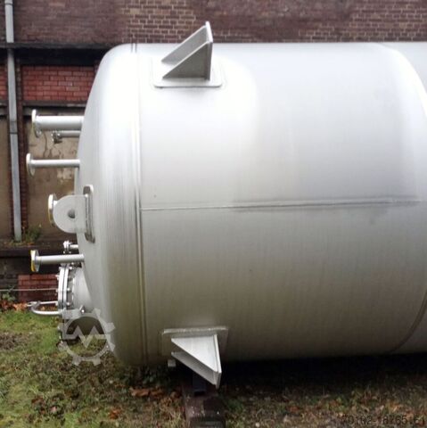 29900 liter ongebruikte opslagtank van V4A  