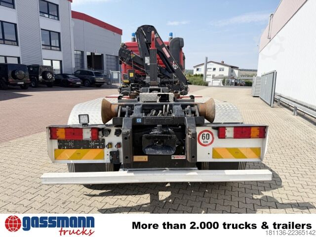 Abrollkipper Mercedes-Benz Actros 2635 6x4, Kran Hiab XS 122B-3 Duo,
