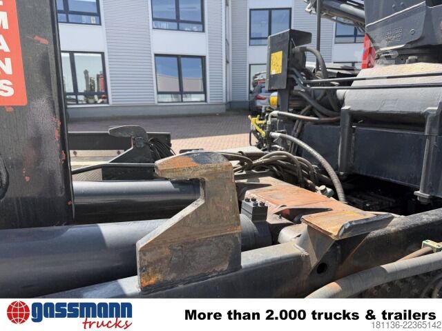 Abrollkipper Mercedes-Benz Actros 2635 6x4, Kran Hiab XS 122B-3 Duo,