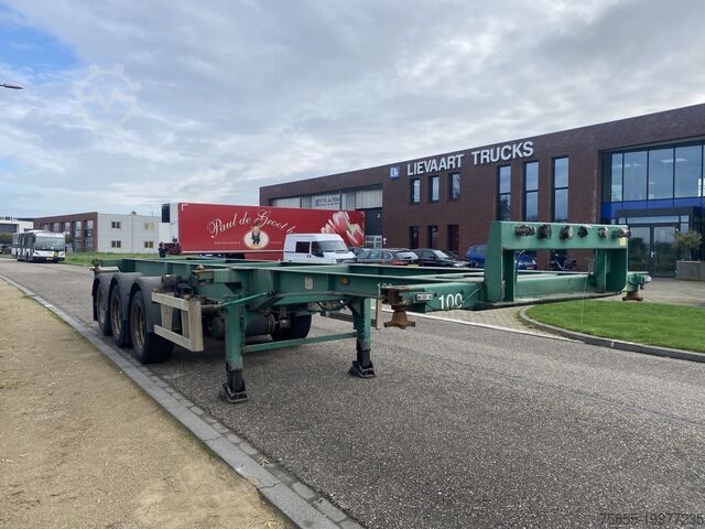 Containertransport Renders RPS 12.27 20/30 FT Chassis / BPW Axles / Lifaxl...