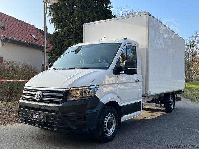 Furgon skrzyniowy VOLKSWAGEN CRAFTER KOFFER LBW+PORTALTÜR KAMERA KLIMA NAVI