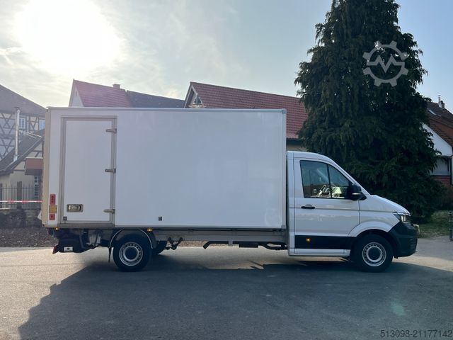 Furgon skrzyniowy VOLKSWAGEN CRAFTER KOFFER LBW+PORTALTÜR KAMERA KLIMA NAVI