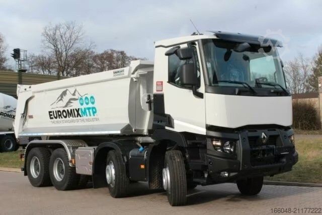 Wywrotka RENAULT K480 8X4 EuromixMTP Kipper
