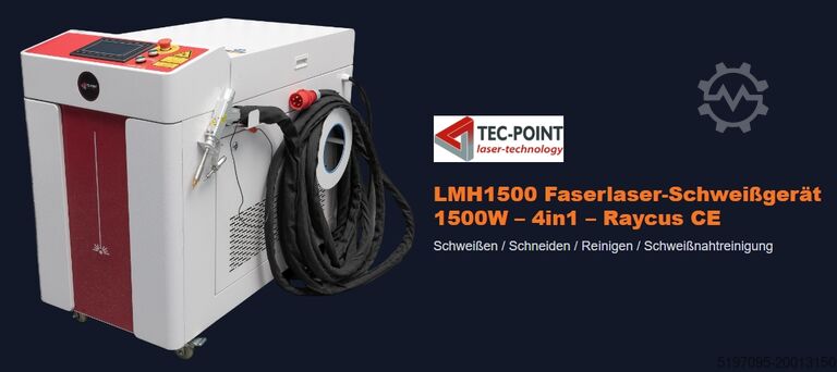 Laser – lasapparaat 4-in-1 3000W Tec-Point GmbH LMH-3000