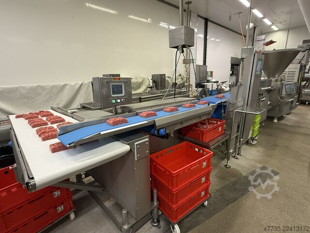 Máquina de processamento de carne para enchimento e embalagem VEMAG MULTIVAC 