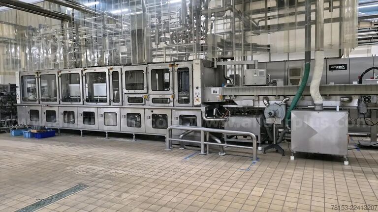 Máquina de enchimento e fechamento asséptico Ampak Amman KF 1/4
