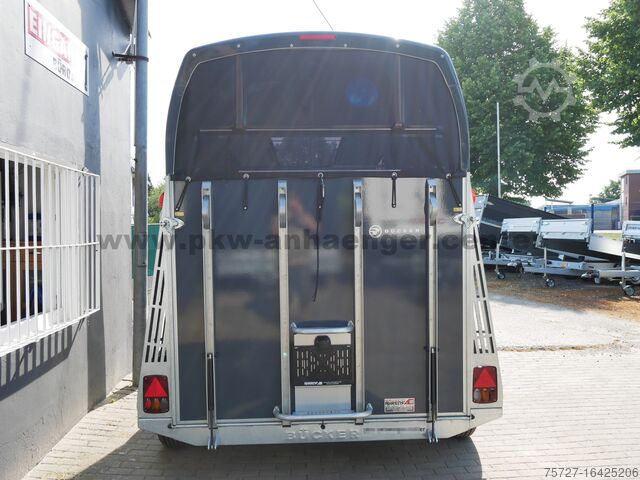 Ló utánfutó Careliner CARELINER L 2er Pferdeanhänger Vollpoly