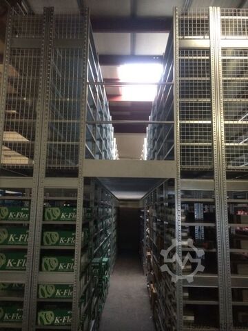 4.000 m² opslagplatform Schäfer R3000 2-laags 4.000 m² Lagerbühne Schäfer R3000 2-stöc CAD Planung und Montage