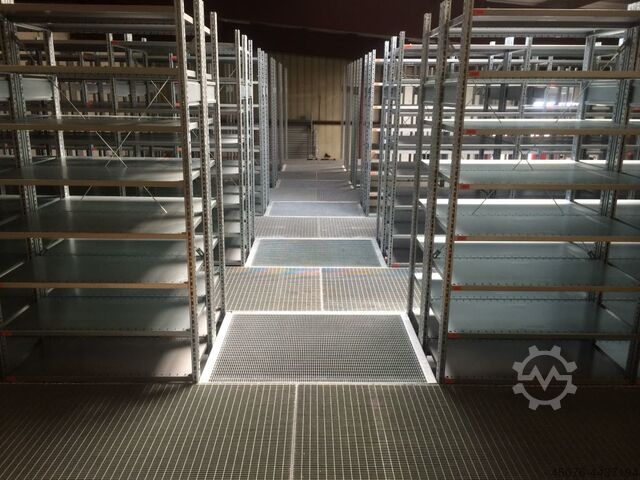 2.000 m² storage platform Schäfer R3000 2-tier 2.000 m² Lagerbühne Schäfer R3000 2-stöc CAD Planung und Montage