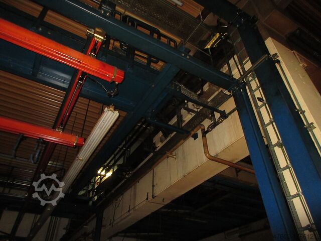 Kraanoverkapping Kraan Binnenkraan Kraanbaan Demag Portalkran Hallenkran Stahlbau Demag DK Kettenzug 250Kg 0,25t 11,6x6,4m