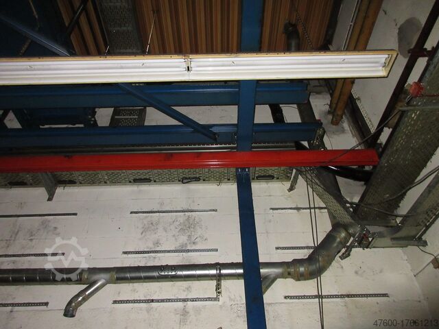 Vinç kanopisi Vinç İç mekan vinci Vinç pisti Demag Portalkran Hallenkran Stahlbau Demag DK Kettenzug 250Kg 0,25t 11,6x6,4m