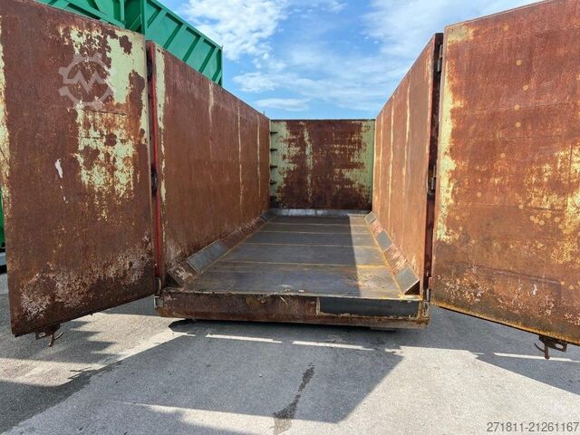 Afzetcontainer  CONTAINER SCARRABILE USATO A CIELO APERTO