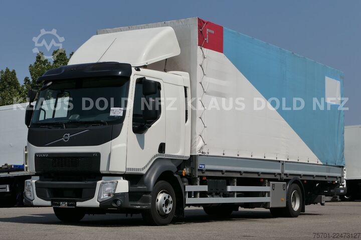 Samochód ciężarowy typu furgon VOLVO FL 240 Pritsche Plane Org 145000 km  LBW Euro 6