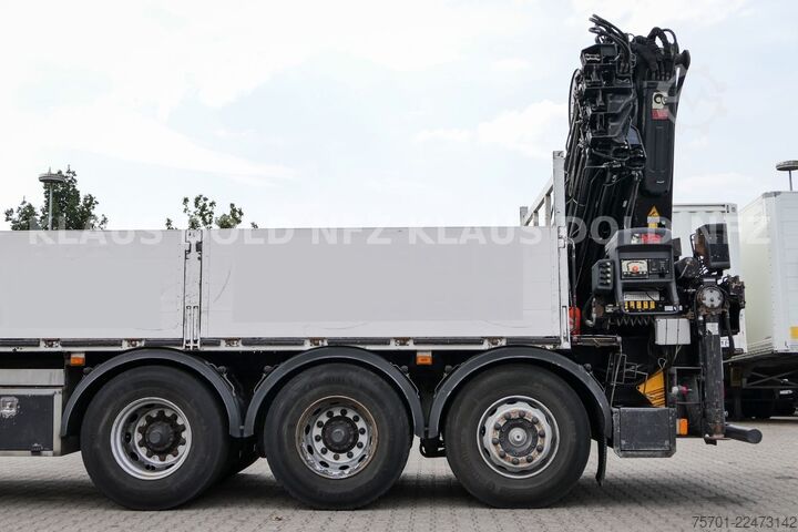 Żuraw samochodowy SCANIA P 400 Pritsche Kran HIAB 377 E Funk Euro 5