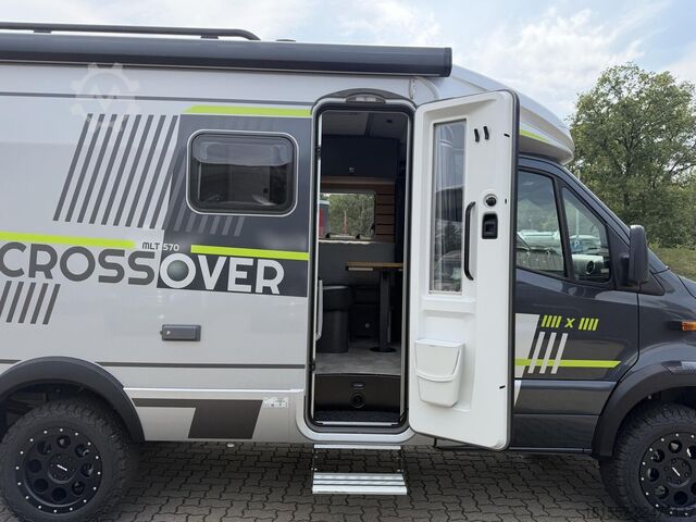 Yarı entegre karavan HYMER/ERIBA ML-T CrossOver 570 AHK abnehmbar / 5G Router / W