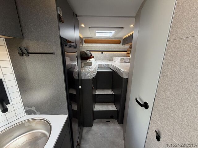 Yarı entegre karavan HYMER/ERIBA ML-T CrossTrail 580 Sofort /AHK /Leder/ TV/W-Lan