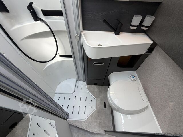 Yarı entegre karavan HYMER/ERIBA ML-T CrossTrail 580 Sofort /AHK /Leder/ TV/W-Lan