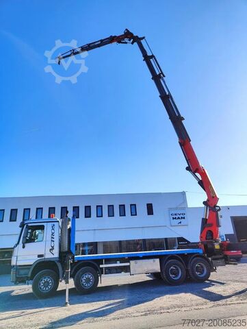 Kranbil Mercedes-Benz Actros 4151 V8 8x4 Palfinger PK78002