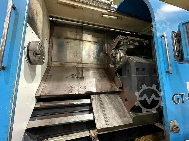 Centru de strunjire și frezare CNC JOHNFORD GT-80D-2S