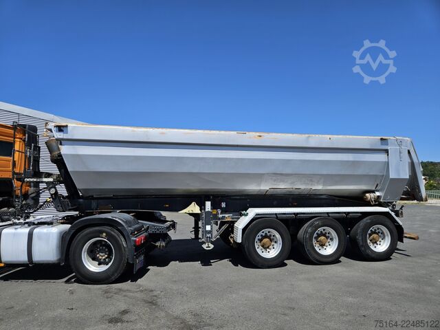 Tiptrailer KEMPF SKM 35/3 SR Stahlrundmulde