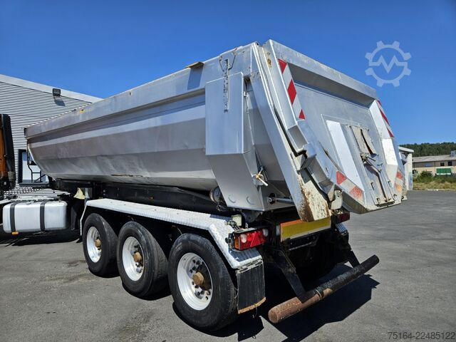 Tiptrailer KEMPF SKM 35/3 SR Stahlrundmulde