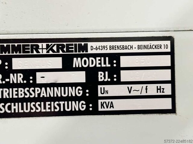 Zinkvonkerosie Zimmer + Kreim Genius 850