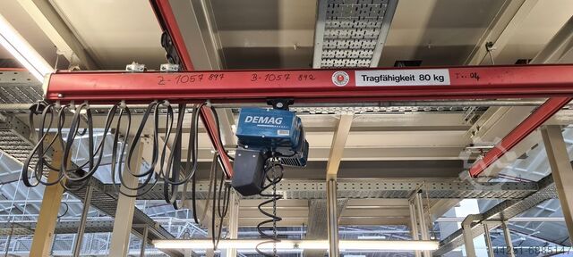 Macara de interior 80 kg Macara cu baldachin 2x3m DEMAG DCM-Pro 2 80 1/1 H2.8 V16/4
