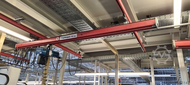 Macara de interior 80 kg Macara cu baldachin 2x3m DEMAG DCM-Pro 2 80 1/1 H2.8 V16/4