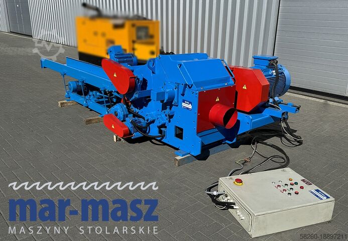 Chipper Drum-versnipperaar BRUKS 550×200  z walcami wciągającymi 