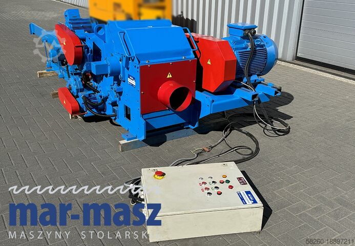 Chipper Drum-versnipperaar BRUKS 550×200  z walcami wciągającymi 