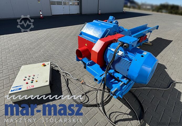 Chipper Drum-versnipperaar BRUKS 550×200  z walcami wciągającymi 