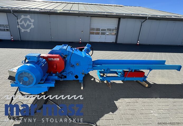 Chipper Drum-versnipperaar BRUKS 550×200  z walcami wciągającymi 