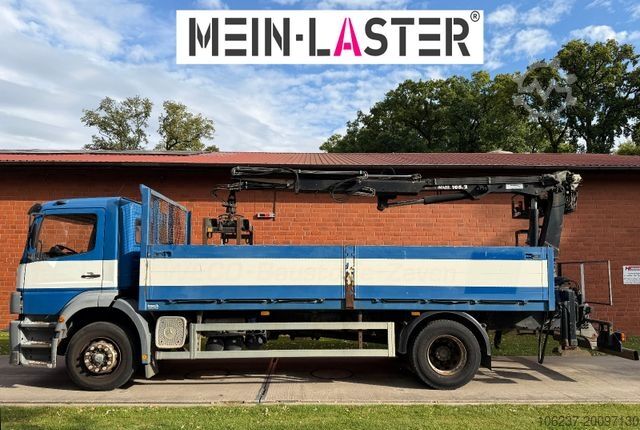 Vrachtauto met open laadbak MERCEDES-BENZ 1823 Atego Atlas 105.2 1.Hand nur 226.000 km