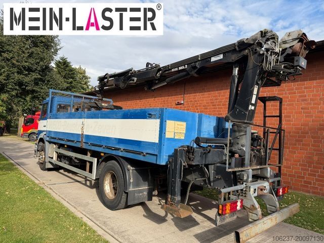 Vrachtauto met open laadbak MERCEDES-BENZ 1823 Atego Atlas 105.2 1.Hand nur 226.000 km