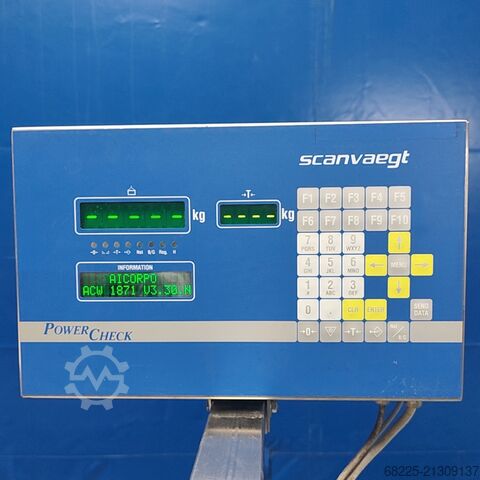 Detekční a vážicí linka Scanvaegt MD304