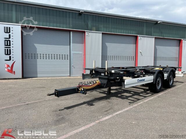 Wissellaadbak-oplegger KRONE ZZ*BDF Tandem Lafette*BPW Achsen*HU 05.2027*