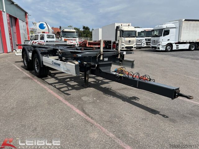 Wissellaadbak-oplegger KRONE ZZ*BDF Tandem Lafette*BPW Achsen*HU 05.2027*