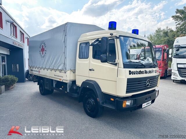 Schuifzeil bestelwagen MERCEDES-BENZ 811*Pritsche+Plane*DoKa*11Tkm*AHK*TOP*