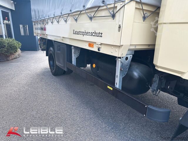 Schuifzeil bestelwagen MERCEDES-BENZ 811*Pritsche+Plane*DoKa*11Tkm*AHK*TOP*