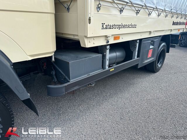 Schuifzeil bestelwagen MERCEDES-BENZ 811*Pritsche+Plane*DoKa*11Tkm*AHK*TOP*