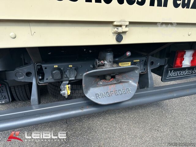 Schuifzeil bestelwagen MERCEDES-BENZ 811*Pritsche+Plane*DoKa*11Tkm*AHK*TOP*