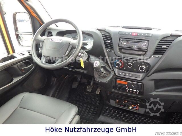 Kiper kombi IVECO 70 C 18 DoKa/Kipper/Palfinger Kran/Greifer/2xAHK