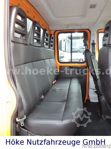 Kiper kombi IVECO 70 C 18 DoKa/Kipper/Palfinger Kran/Greifer/2xAHK