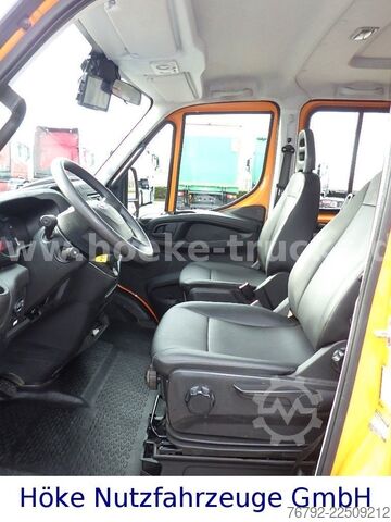 Kiper kombi IVECO 70 C 18 DoKa/Kipper/Palfinger Kran/Greifer/2xAHK