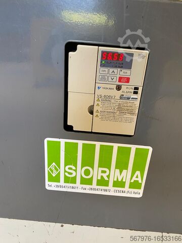 Food packaging machinery Sorma Group PK8 Automatic Punnet Netting Machine