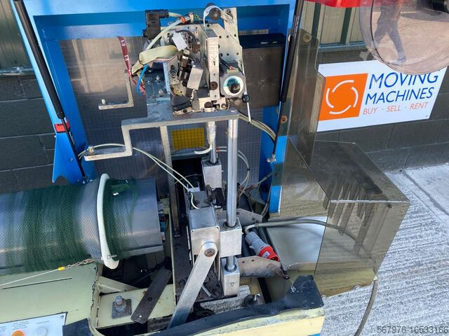 Food packaging machinery Sorma Group PK8 Automatic Punnet Netting Machine