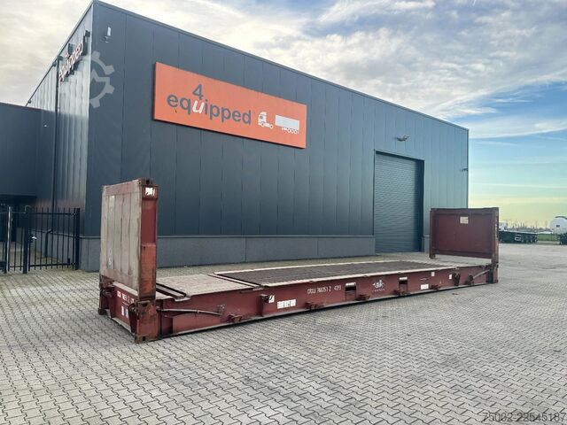 Επίπεδα δοχεία CIMC 40FT FLATRACK FLUSH FOLDING / CSC: 10/2027 / 5x...